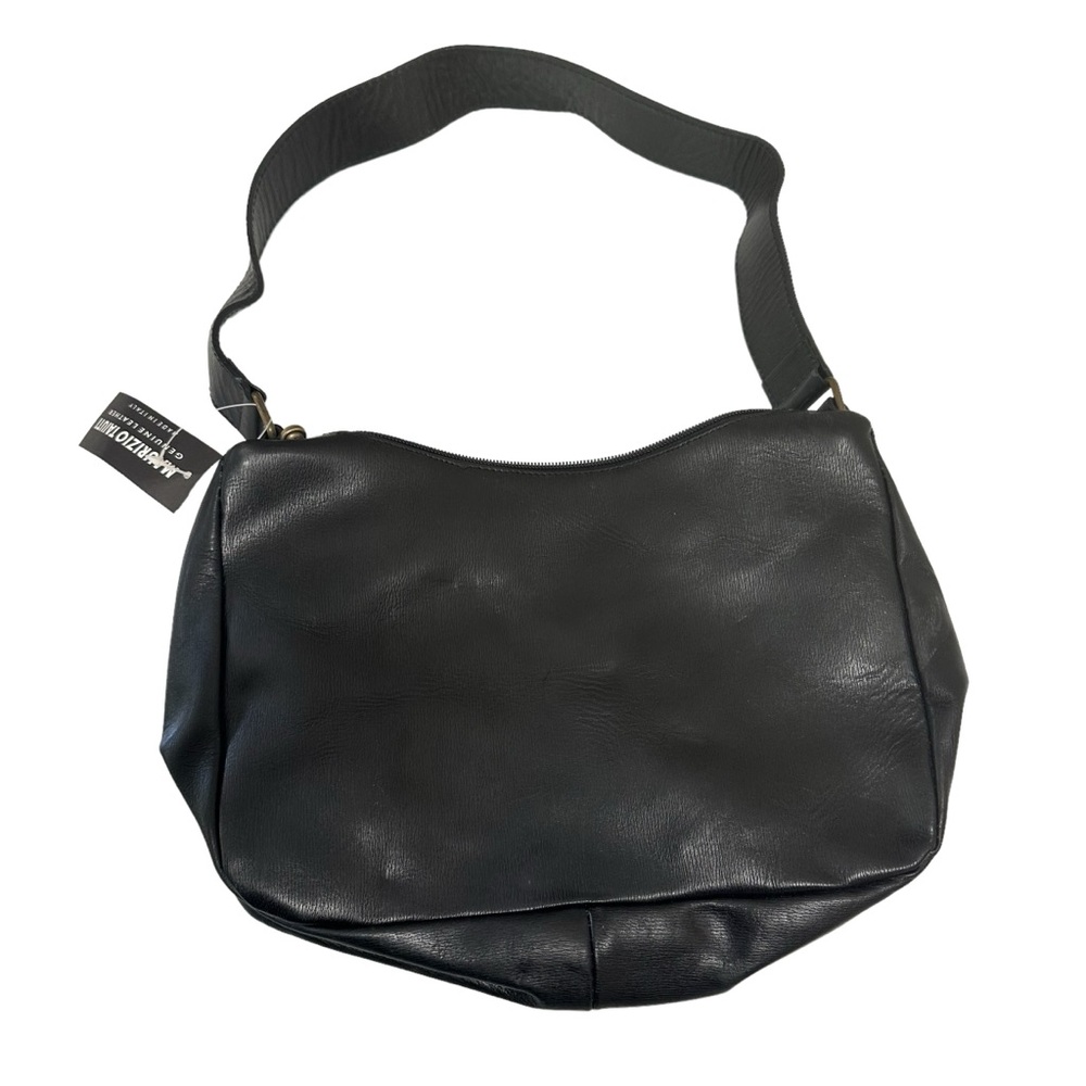 Maurizio Taiuti Black Purse Handbag Genuine Leather
Shoulder Hobo Bag !!💼